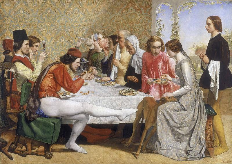 Sir John Everett Millais Isabella Germany oil painting art